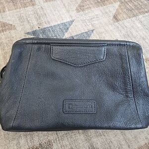 Alpine Swiss Lauter Toiletry Bag Leather Shaving Kit Dopp Kit Travel Case